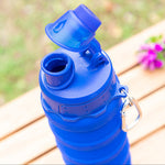 Bouteille Pliable en Silicone - Pratique et Écologique - Vignette | LE BOX DU FITNESS®