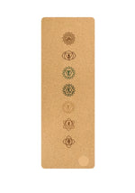 YOGA MAT Cork 7 Flowers | Nature and Performance - Vignette | LE BOX DU FITNESSĀ®