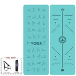 Fun & Funky Yoga Mat | Practice with Pleasure - Vignette | LE BOX DU FITNESS®