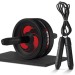 EXERCICE ABDOS AB WHEEL + CORDE À SAUTER 2en1 | MATÉRIEL FITNESS - Vignette | LE BOX DU FITNESS®