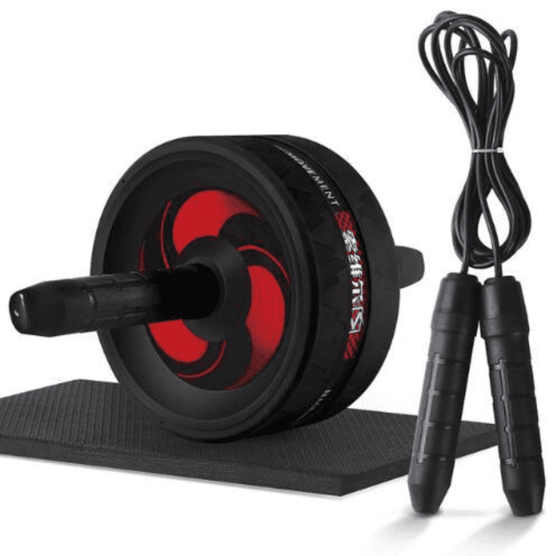 MATÉRIEL FITNESS - AB ROLLER WHEEL + CORDE A SAUTER