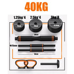 FITNESS EQUIPMENT - REINFORCED FITNESS DUMBBELL COMBINATIONS - Vignette | LE BOX DU FITNESSĀ®