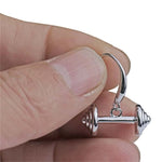 BOUCLE D'OREILLE ORIGINALE | DUMBBELL MUSCULATION ZINC - Vignette | LE BOX DU FITNESS®