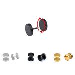 BOUCLE D'OREILLE DORÉ | FERMOIR À VIS 6 COULEURS - Vignette | LE BOX DU FITNESS®