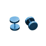 BOUCLE D'OREILLE DORÉ | FERMOIR À VIS 6 COULEURS - Vignette | LE BOX DU FITNESS®