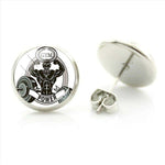 ROUND EARRING | STEEL ROUND FITNESS IMAGE - Vignette | LE BOX DU FITNESS®