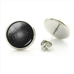 ROUND EARRING | STEEL ROUND FITNESS IMAGE - Vignette | LE BOX DU FITNESS®