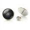 BOUCLE D’OREILLE FITNESS -IMAGE RONDE EN ACIER