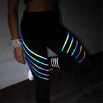 SPORT LEGGINGS - CIRCULAR REFLECTIVE FITNESS BANDS - Vignette | LE BOX DU FITNESSĀ®