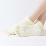 COLORED 5-TOE SOCK FOR SOFT GYM - Vignette | LE BOX DU FITNESSĀ®