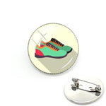 BADGE À ÉPINGLE RONDS - Vignette | LE BOX DU FITNESS®