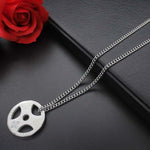 FITNESS NECKLACE - TRENDY GOLD OLYMPIC DISC - Vignette | LE BOX DU FITNESSĀ®