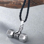 COLLIER FITNESS - IRON FIST AVEC DUMBBELL TRENDY - Vignette | LE BOX DU FITNESS®