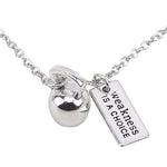 FITNESS NECKLACE - KETTLEBELL MOTIVATION TRENDY - Vignette | LE BOX DU FITNESSĀ®