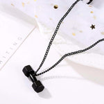 FITNESS NECKLACE - WOMEN'S DUMBBELL PENDANT - Vignette | LE BOX DU FITNESS®