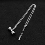 FITNESS NECKLACE - DUMBBELL PENDANT - Vignette | LE BOX DU FITNESSĀ®