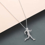 FITNESS NECKLACE - RUNNER JOGGER PENDANT - Vignette | LE BOX DU FITNESSĀ®