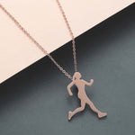 FITNESS NECKLACE - RUNNER JOGGER PENDANT - Vignette | LE BOX DU FITNESSĀ®