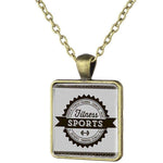 COLLIER FITNESS - PLAQUE POSING CULTURISTE VINTAGE - Vignette | LE BOX DU FITNESS®