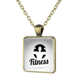 COLLIER FITNESS - PLAQUE POSING CULTURISTE VINTAGE - Vignette | LE BOX DU FITNESS®