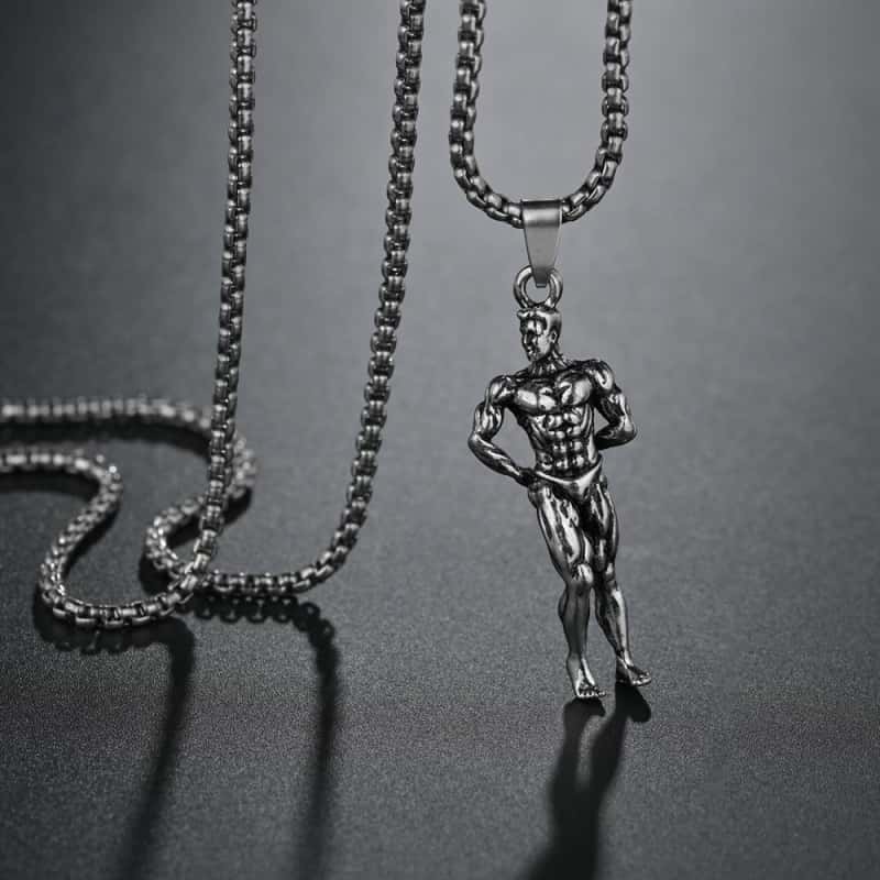 COLLIER FITNESS - POSING DEBOUT MENāS PHYSIQUE