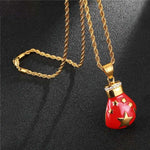 COLLIER FITNESS - STAR GLOVE BOXING EN TITANE - Vignette | LE BOX DU FITNESS®