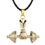 FITNESS NECKLACE - TRENDY DUMBBELL NECKLACES - Vignette | LE BOX DU FITNESSĀ®