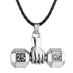 FITNESS NECKLACE - TRENDY DUMBBELL NECKLACES - Vignette | LE BOX DU FITNESSĀ®