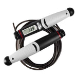 Black/Grey Skipping Rope with Digital Counter - Vignette | LE BOX DU FITNESS®