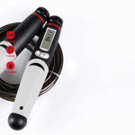 Black/Grey Skipping Rope with Digital Counter - Vignette | LE BOX DU FITNESS®