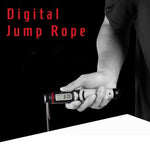 Black/Grey Skipping Rope with Digital Counter - Vignette | LE BOX DU FITNESS®