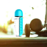 2in1 Water Bottle + Pill Box | 7Box™ - Vignette | LE BOX DU FITNESS®