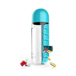 2in1 Water Bottle + Pill Box | 7Box™ - Vignette | LE BOX DU FITNESS®