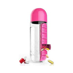 2in1 Water Bottle + Pill Box | 7Box™ - Vignette | LE BOX DU FITNESS®