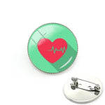 BADGE À ÉPINGLE RONDS - Vignette | LE BOX DU FITNESS®