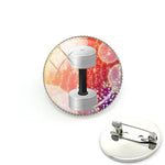 BADGE À ÉPINGLE RONDS - Vignette | LE BOX DU FITNESS®