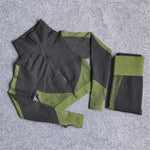 SPORTS OUTFIT - HIGH WAIST LEGGINGS FITNESS SET - Vignette | LE BOX DU FITNESSĀ®