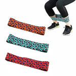 FITNESS EQUIPMENT - 3 LEOPARD BUTTOCK RESISTANCE BANDS - Vignette | LE BOX DU FITNESS®