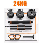 FITNESS EQUIPMENT - REINFORCED FITNESS DUMBBELL COMBINATIONS - Vignette | LE BOX DU FITNESSĀ®