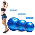 PILATES BALL WITH PRESSURE POINT - Vignette | LE BOX DU FITNESS®