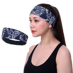 HEADBAND - WOMEN'S FITNESS BANDANAS ABSORBING SWEAT - Vignette | LE BOX DU FITNESS®