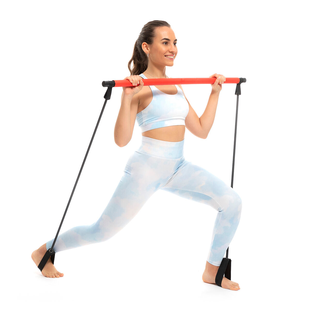 Barre de Fitness avec Élastiques
