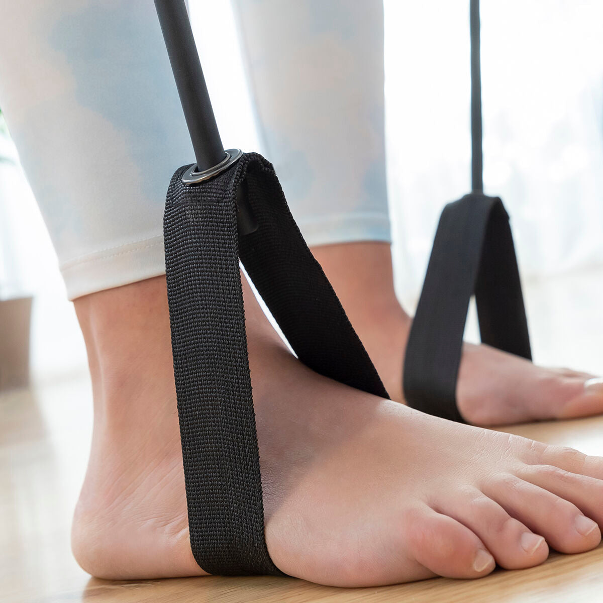 Barre de Fitness avec Élastiques