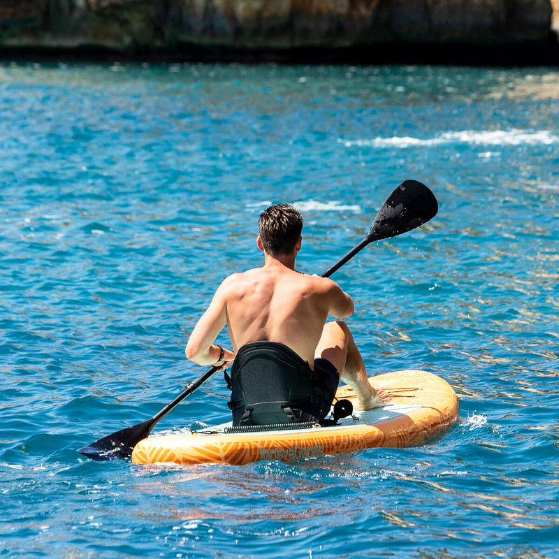 Planche de Paddle Surf Gonflable 2-en-1 Le Box Du Fitness