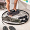 Tapis de Vestiaire et Sac Imperméable 2-en-1