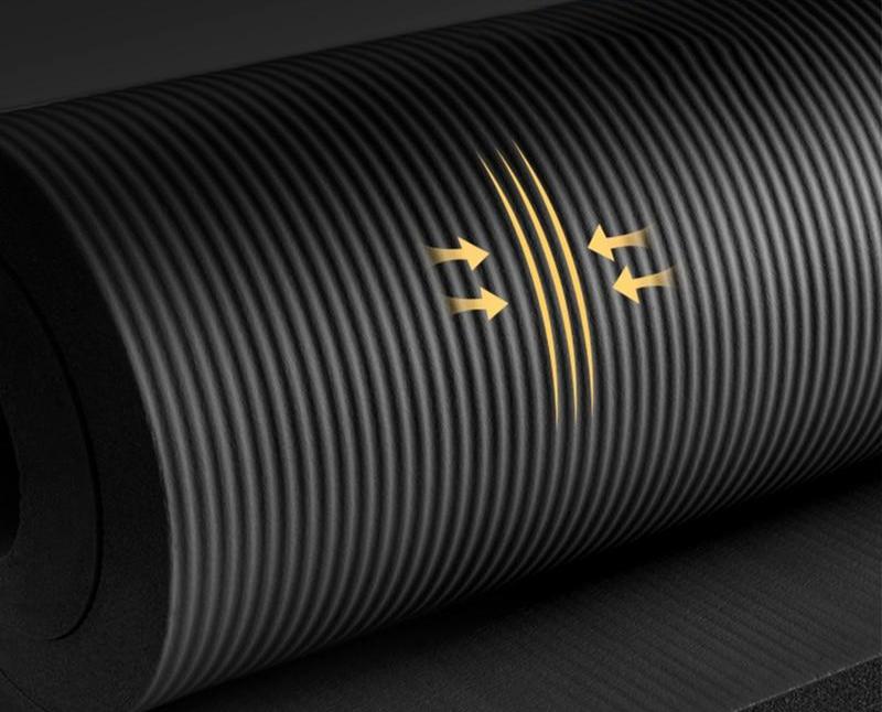 Tapis Gym 90x200cm grip Le Box du Fitness