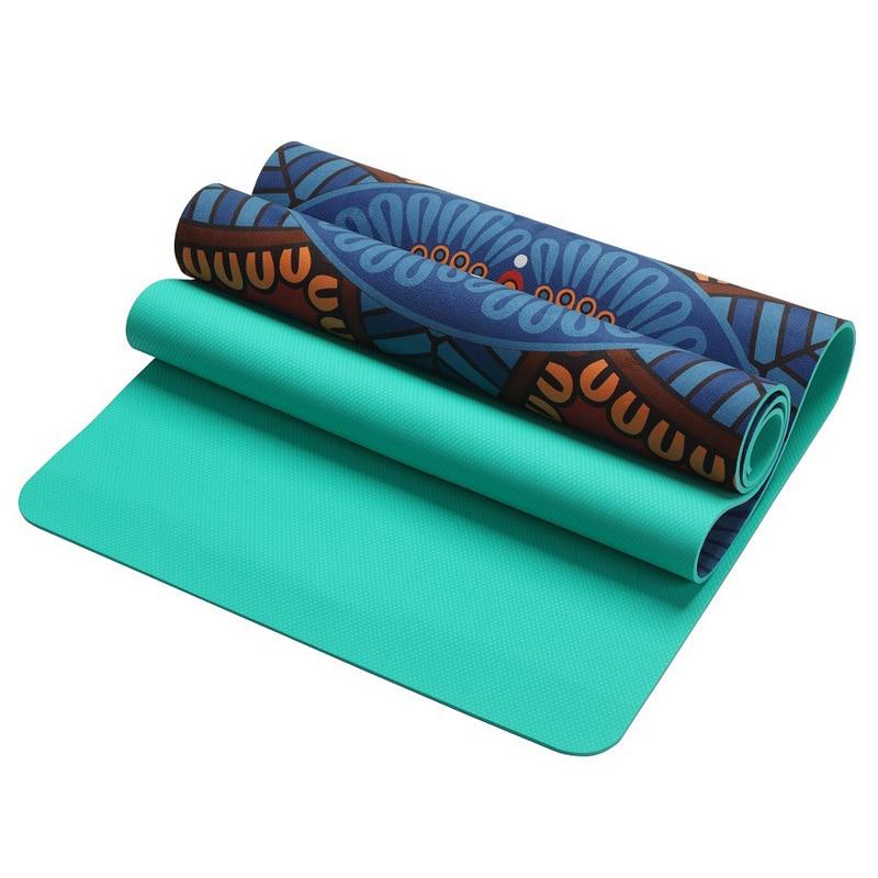 Tapis Yoga Imprimé Yogi Durable Le Box du Fitness
