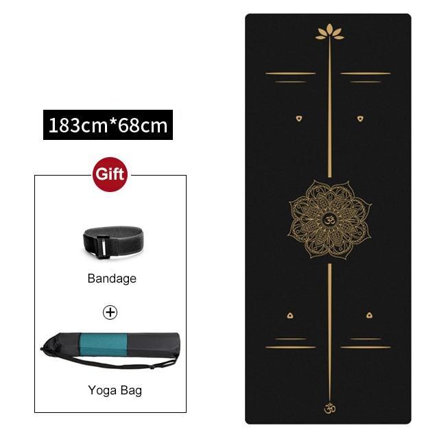 Tapis de Yoga Mandala le box du fitness