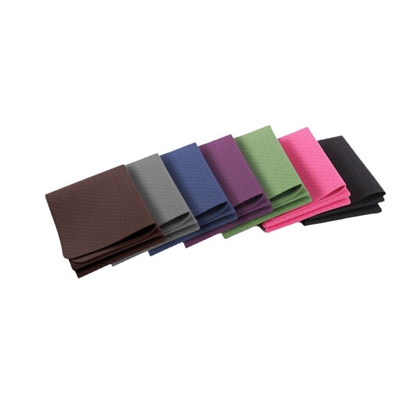 Tapis de Yoga Portable Pliable 7 Couleurs