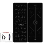 Fun &amp; Funky Yoga Mat | Practice with Pleasure - Vignette | LE BOX DU FITNESS®